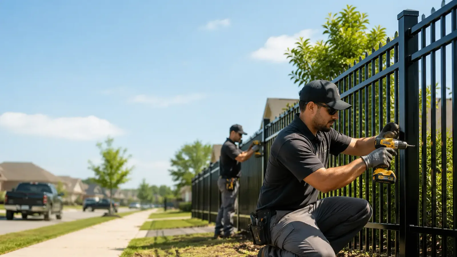 Metal Fence Installation in Longwood, NC